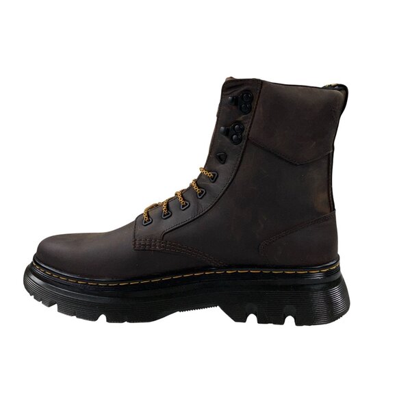 Dr Martens Tarik Crazy Horse Leather Utility Boots Mens Size 13 Dark Brown NEW - Picture 3 of 8